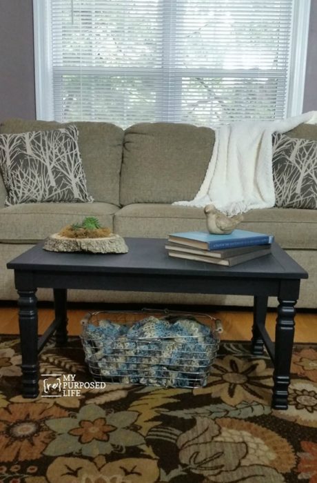 How to make a Coffee Table using Chair Legs and Wood Flooring