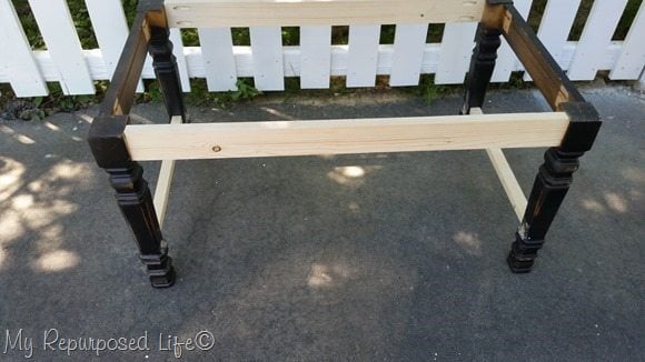 coffee table extra seating bench
