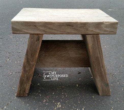 easy small step stool tutorial