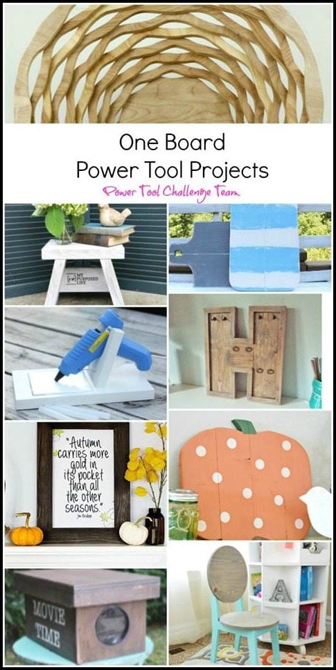power tool challenge bloggers make something out of one board 2