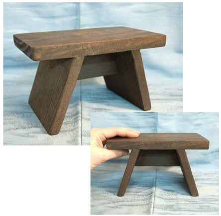 tiny japanese bath stool