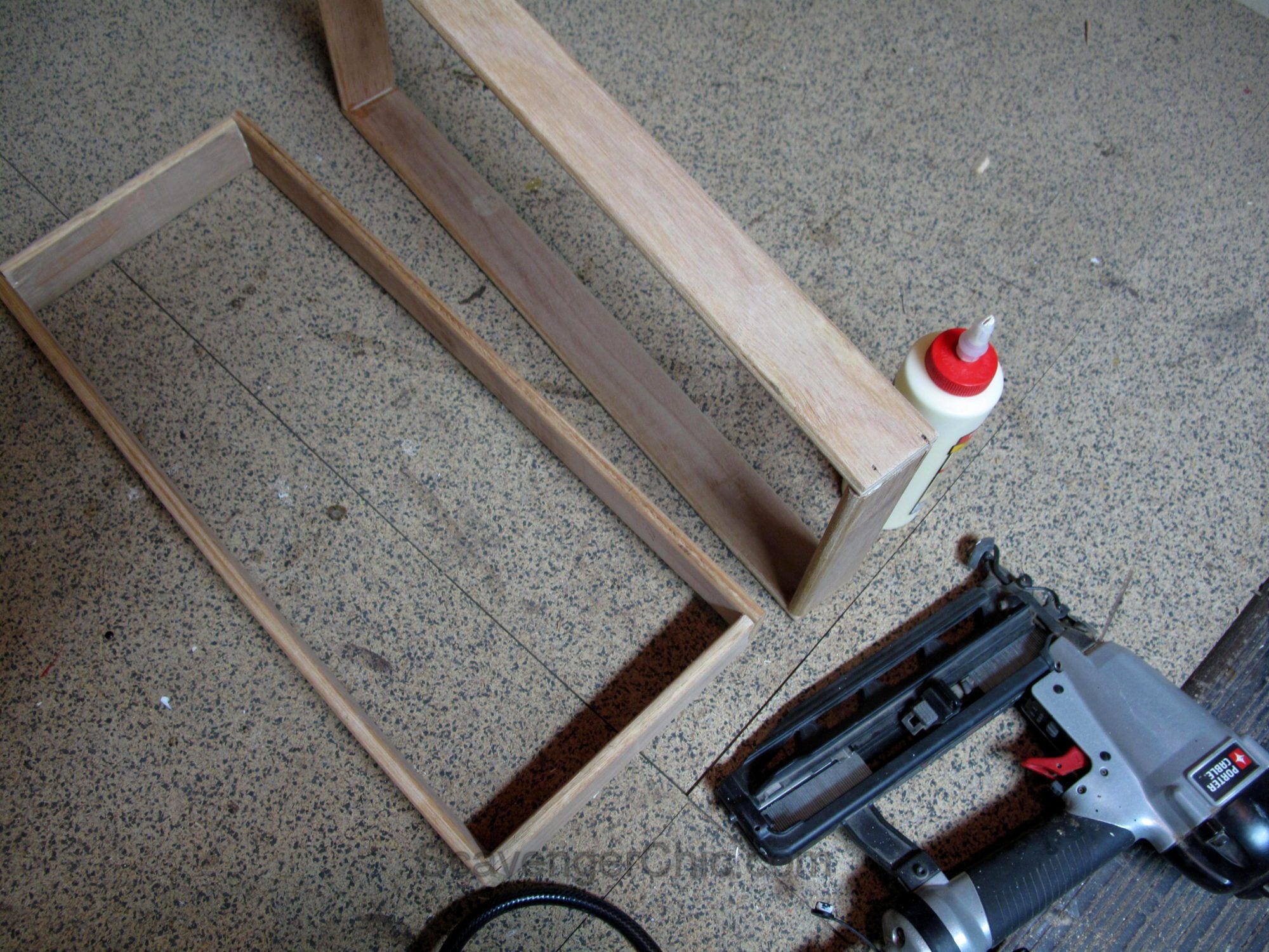 Wooden Caddy from Bed Slats My Repurposed Life®