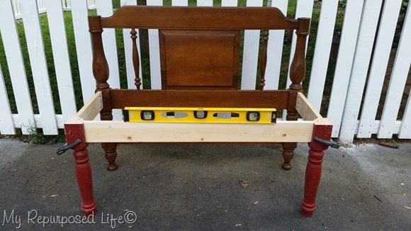 build a simple headboard bench