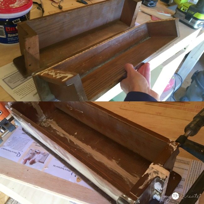 gluing-holders-to-make-a-caddy