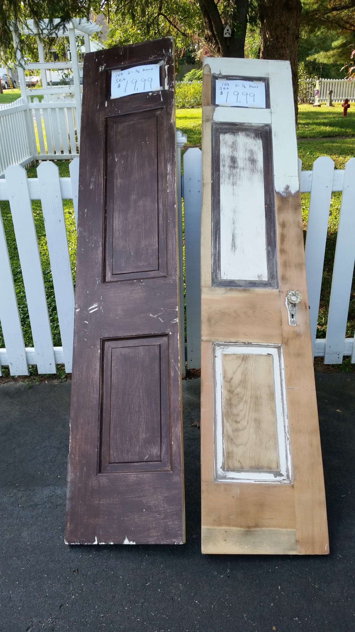 2 half doors