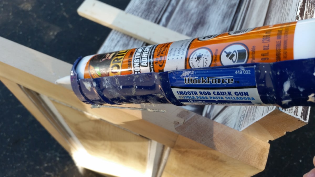 gorilla construction adhesive for arm rest