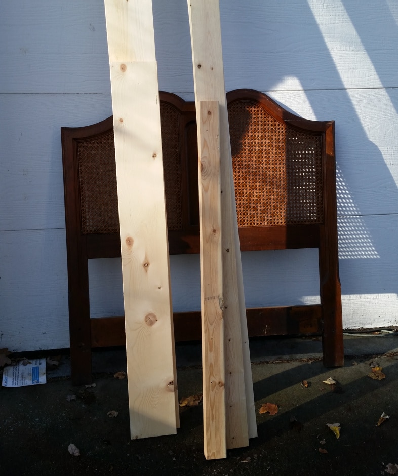 headboard bench materials