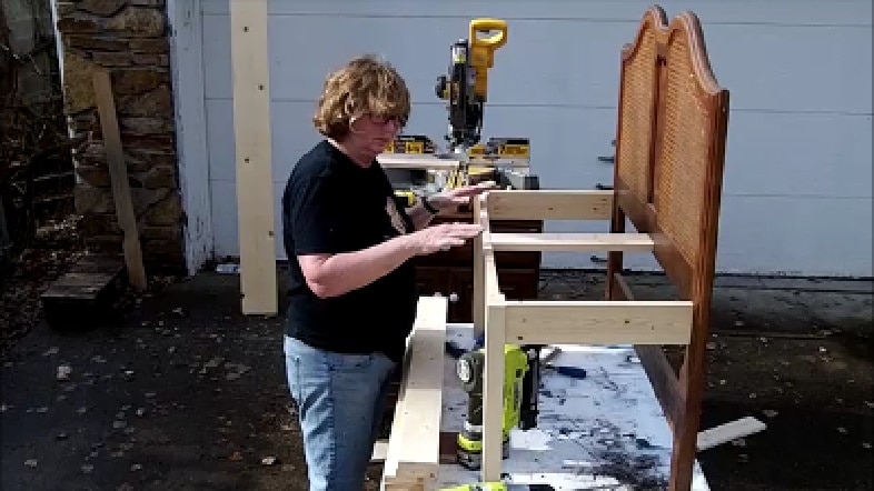 install cross brace for extra support