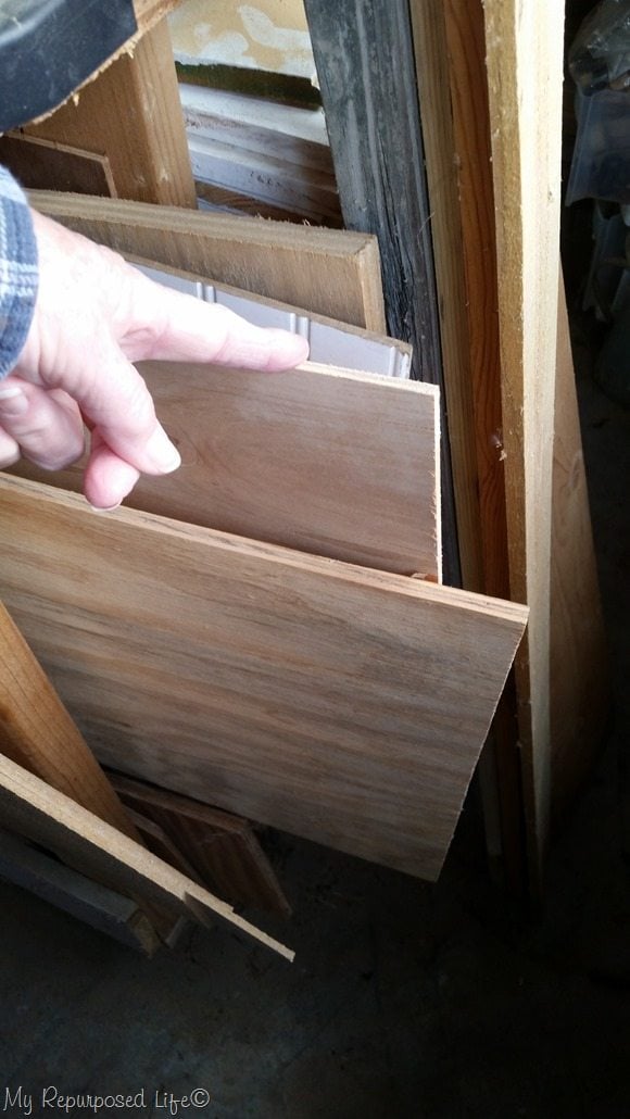 scrap plywood