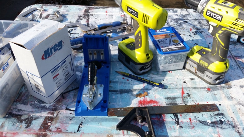 tools needed for headboard bench