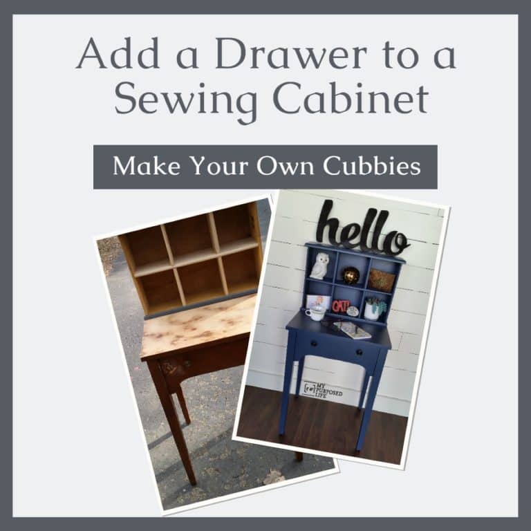 Navy Blue Writing Desk Hutch