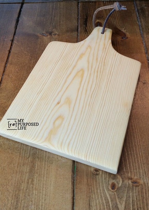 DIY Cutting Board by My Repurposed Life and how to use a jig saw