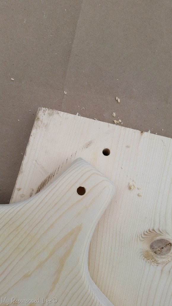 how to prevent tear out when drilling holes in wood projects