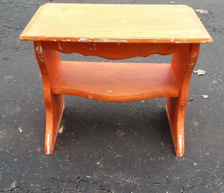nightstand cut down to size