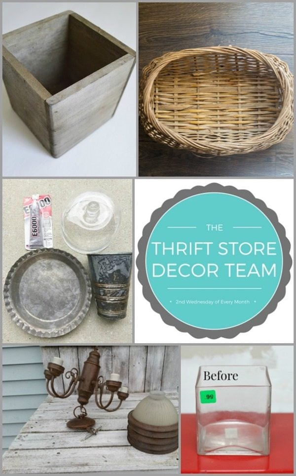 Thrift Store Decor Challenge March 2017