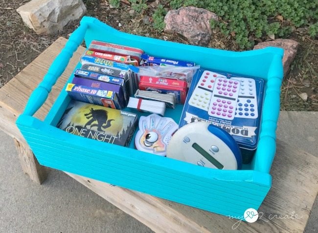 crate for holding card games