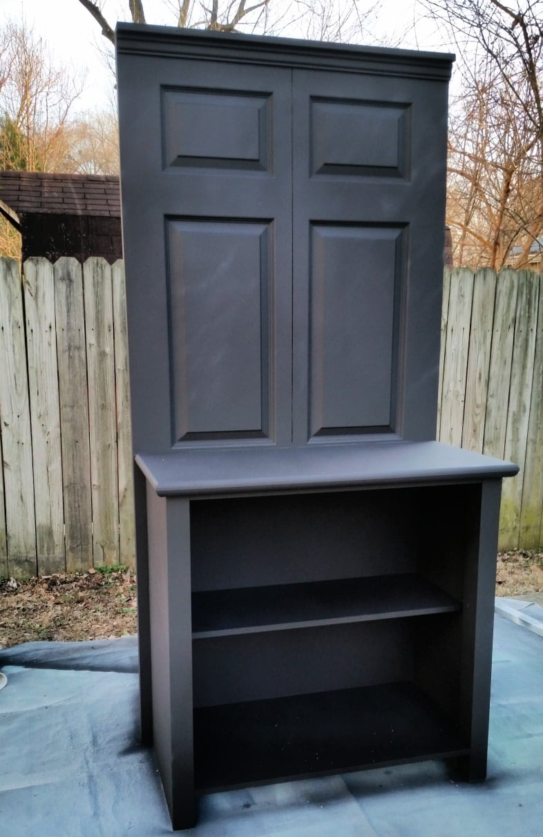 furniture painted black