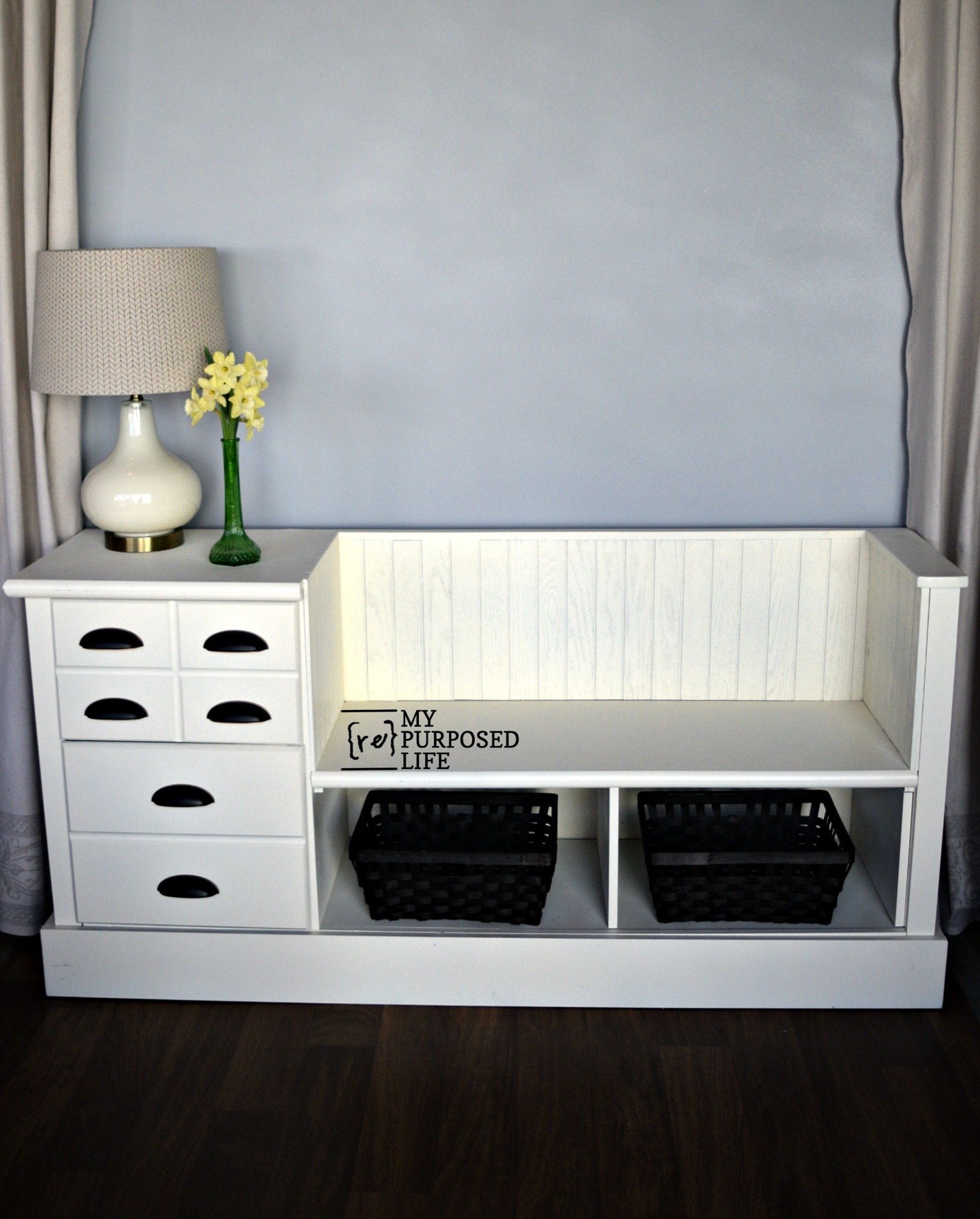 Storage Bench Made From A Dresser My Repurposed Life® Rescue Re