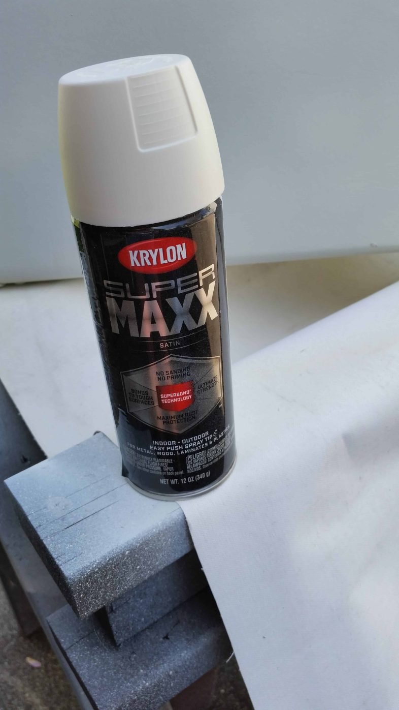 off white spray paint