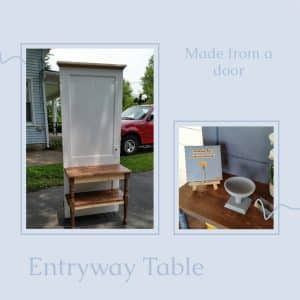 DIY Entry Table