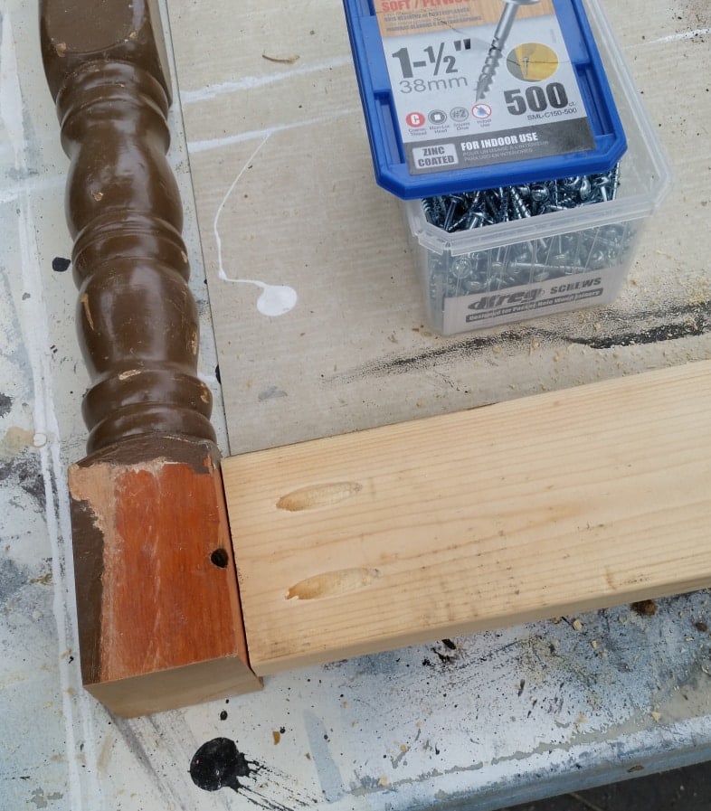 attach table skirt with pocket hole screws