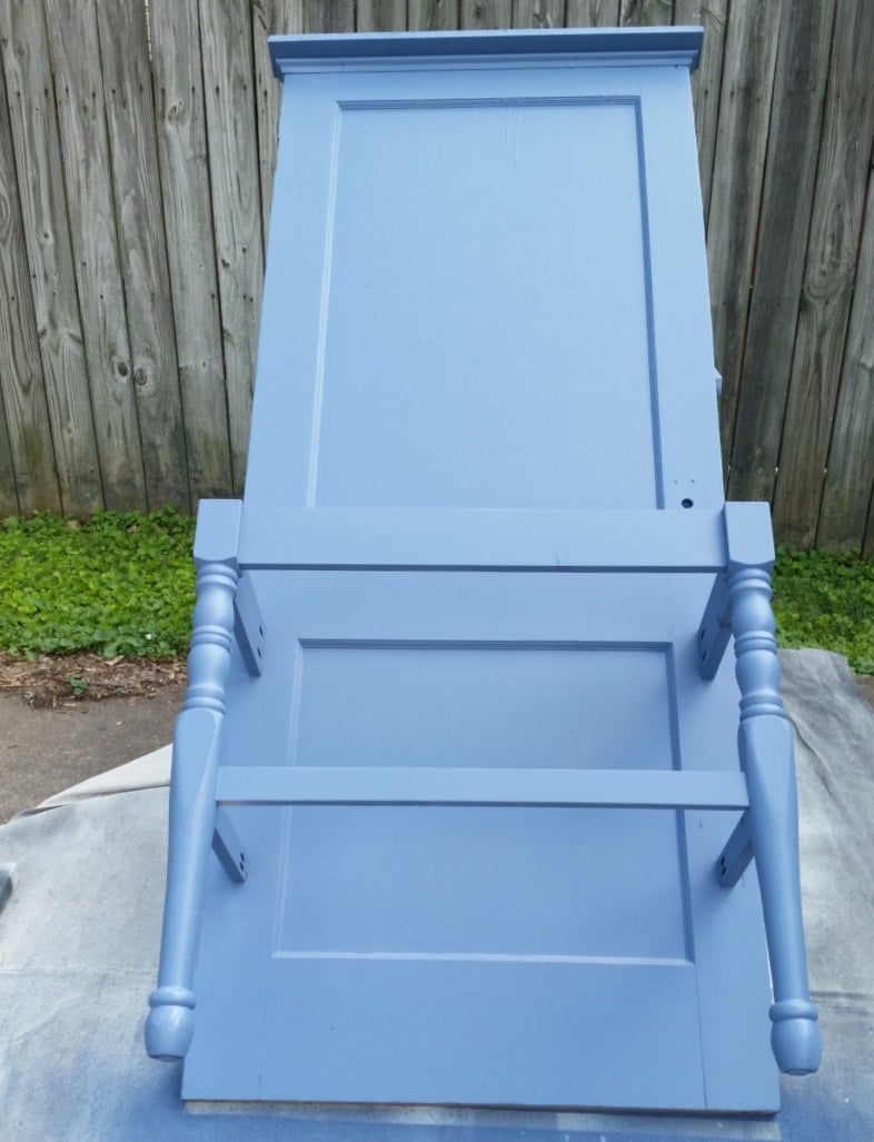 diy chalky paint primer entry table