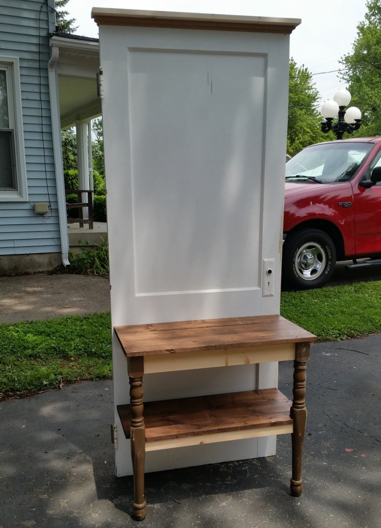 diy door entryway table