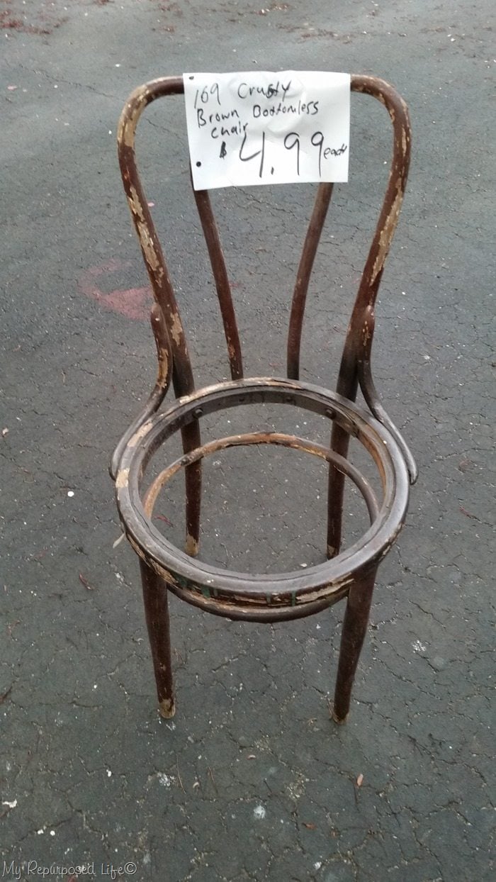 old chippy chair
