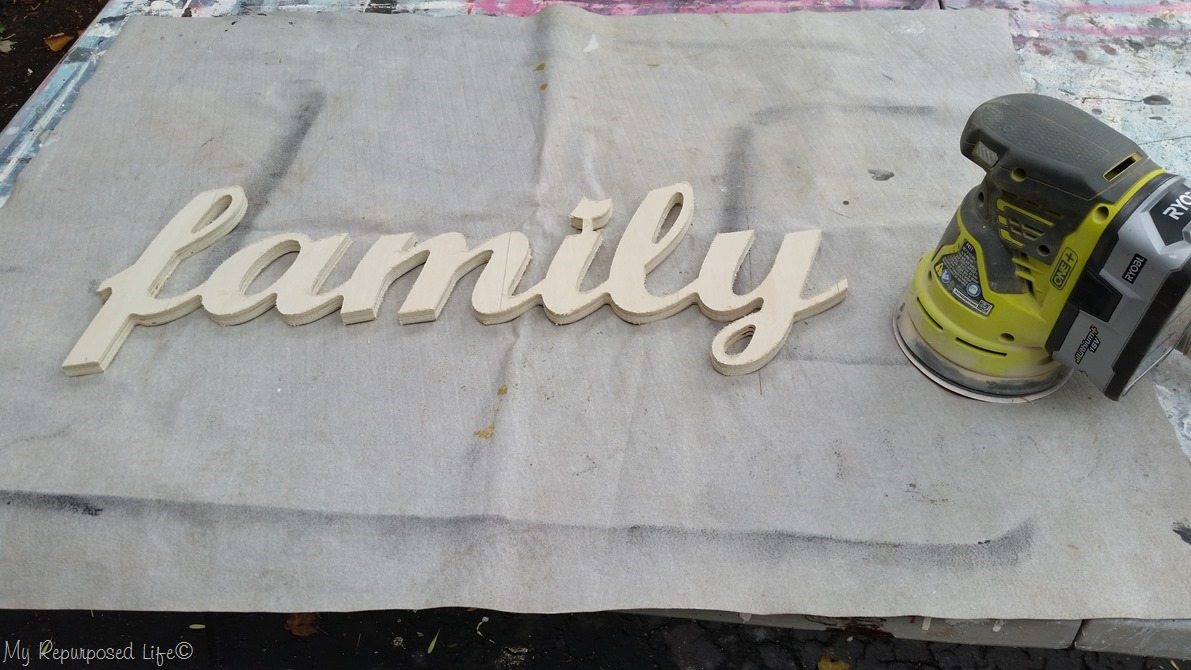 sand family sign