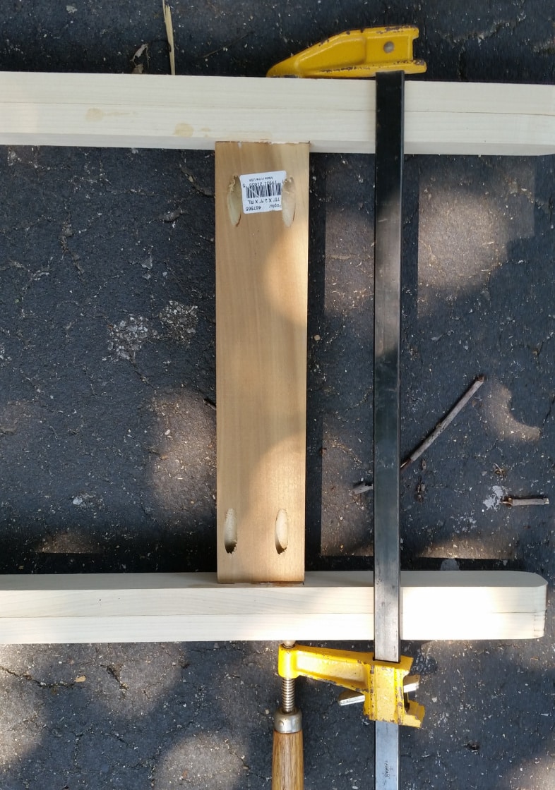 lower leg brace pocket holes