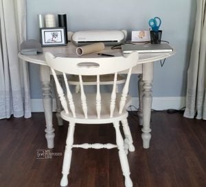 Old Oak Table redo into Craft Table - eBook