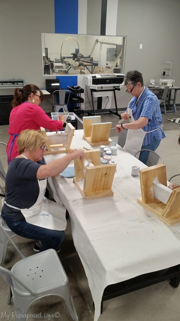 painting stools at maker 13 painting stools at maker 13
