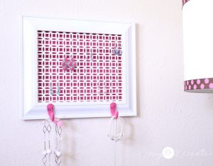 Picture Frame Jewelry Holder
