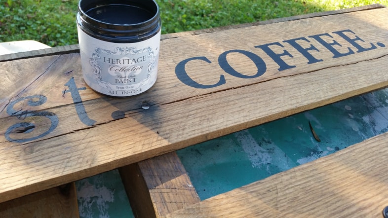 but first coffee stencil