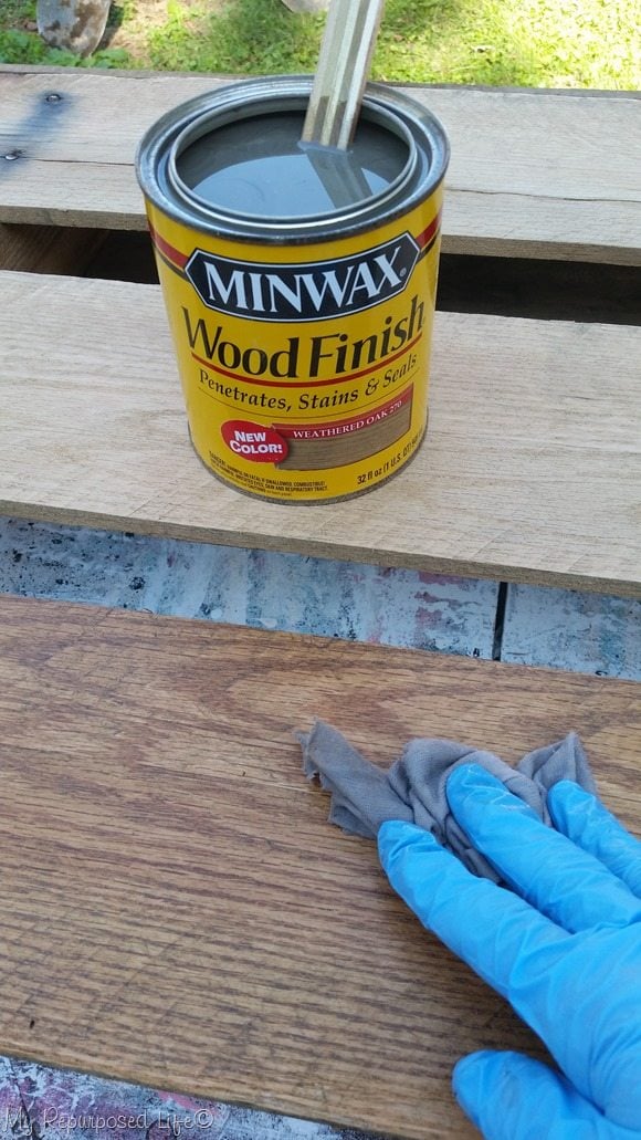 minwax weathered gray oak stain