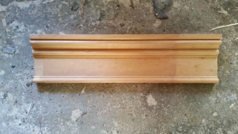 scrap wood crown molding