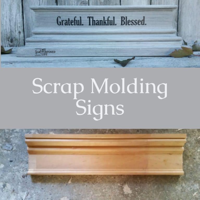 Scrap Molding Signs