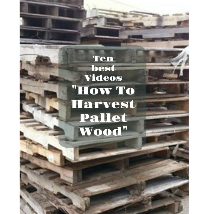 How to Harvest Pallet Wood |10 best videos