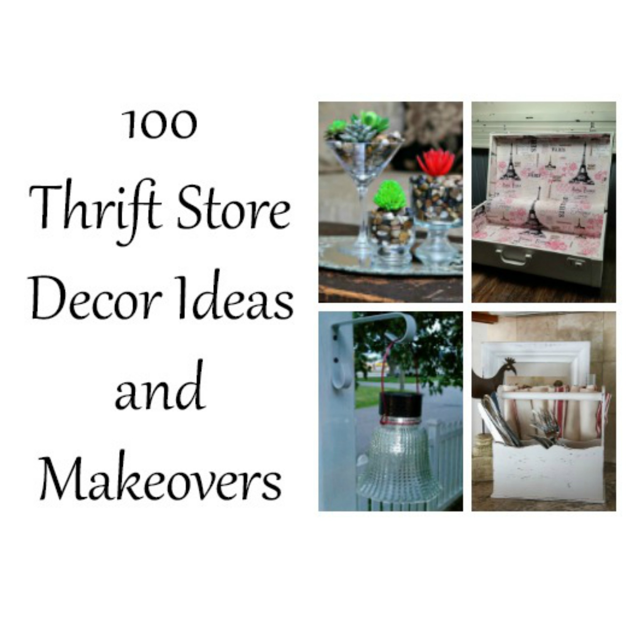 Thrift Store Decor Ideas - My Repurposed Life®