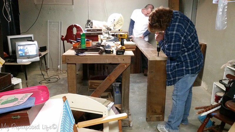 easy build storage shelf