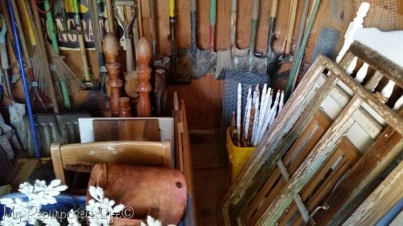 collection of spindles