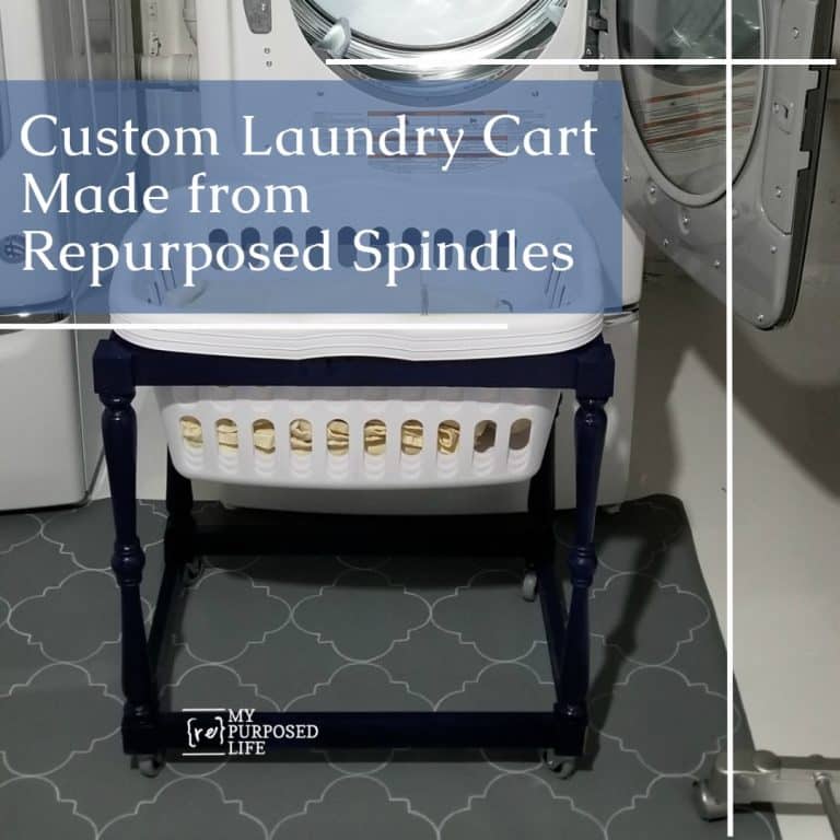 DIY Laundry Cart