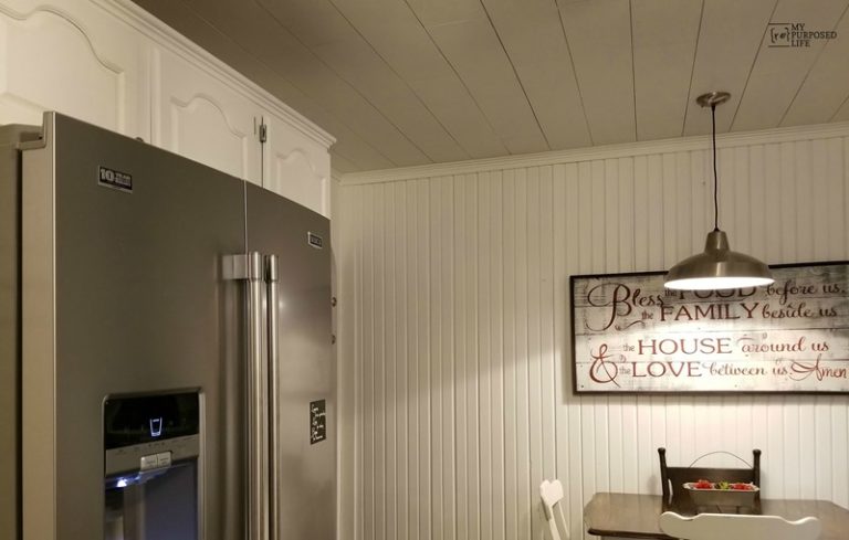 Covering Popcorn Ceiling with Wood Planks