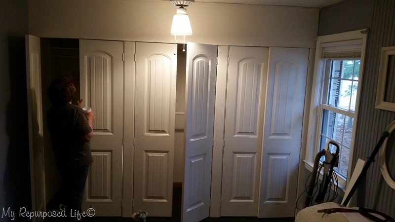 closet doors too big