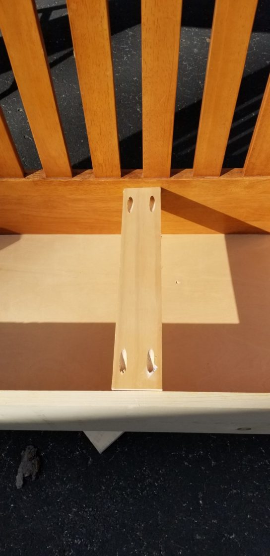 Mission Style Headboard Bench with Storage My Repurposed Life® Rescue