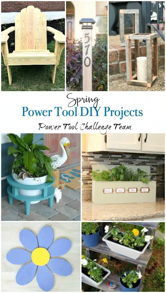 This collection of spring themed wood projects will inspire you to DIY. These projects have tutorials and many can be made in an afternoon. #MyRepurposedLife via @repurposedlife