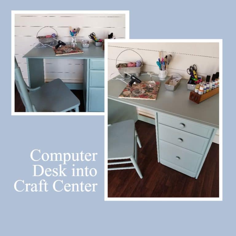 Craft Desk Makeover