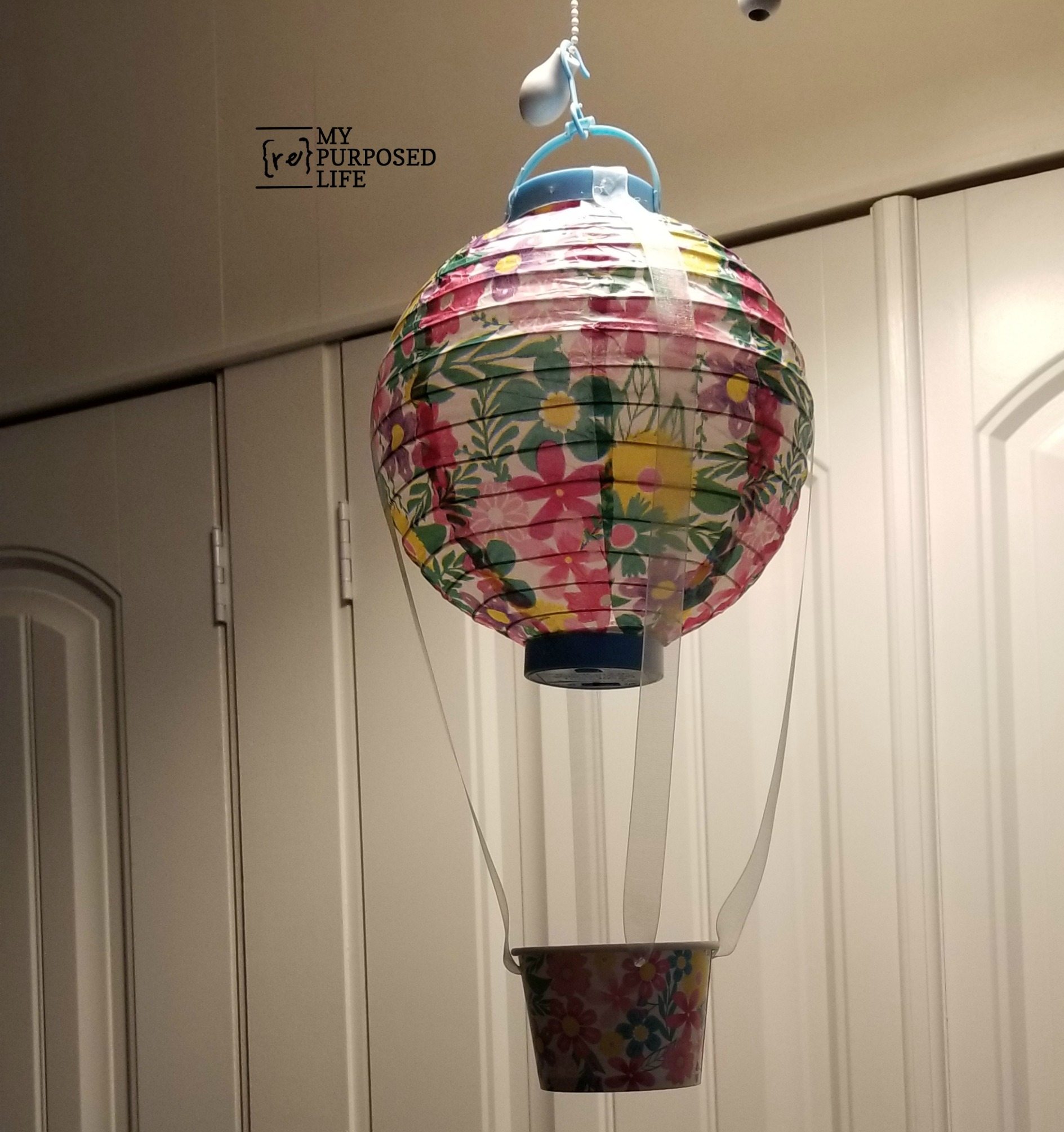 Upcycled Lanterns from Kids' Art - The Imagination Tree