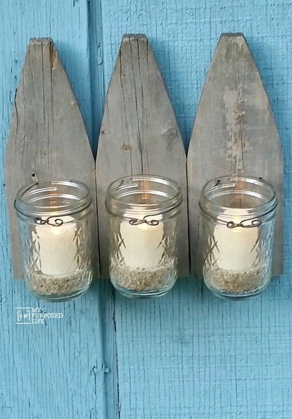 jelly-jar-triple-picket-fence-sconce-MyRepurposedLife.com_ jelly-jar-triple-picket-fence-sconce-MyRepurposedLife.com_