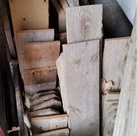 scrap fence wood